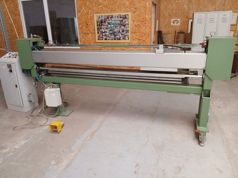 Mașină de tăiere (ghilotina) pentru benzi abrazive late METIS CB-2150-W (Italia)